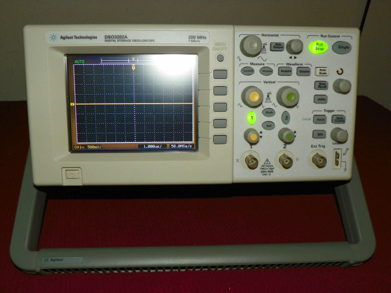Agilent DSO3202A 200Mhz 1GS/s, USB interface. (3 in stock) 90-day warranty Agilent DSO3202A 200Mhz 1GS/s, USB interface. (3 in stock) 90-day warranty